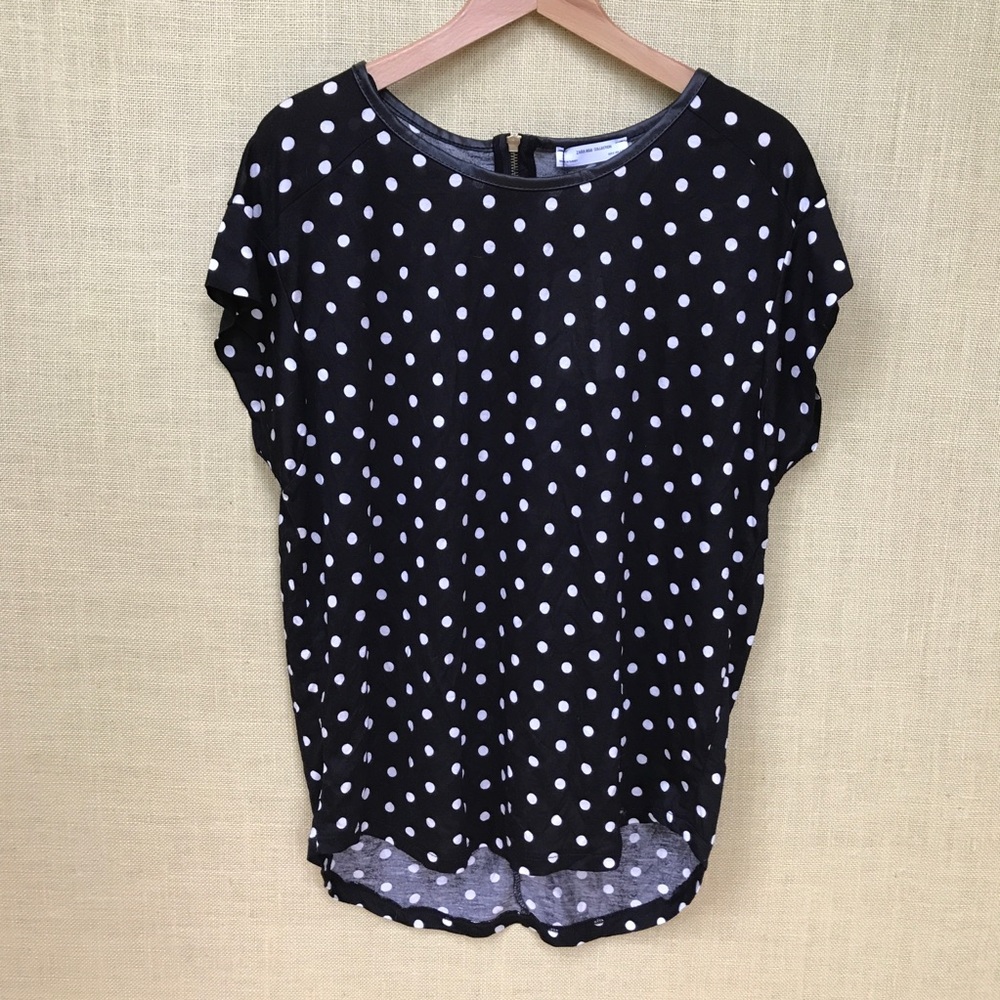 NWT Zara Polka Dot Top